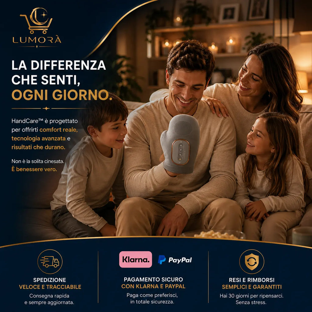 HandCare™ Massaggiatore per Mani con Compressione ad Aria
