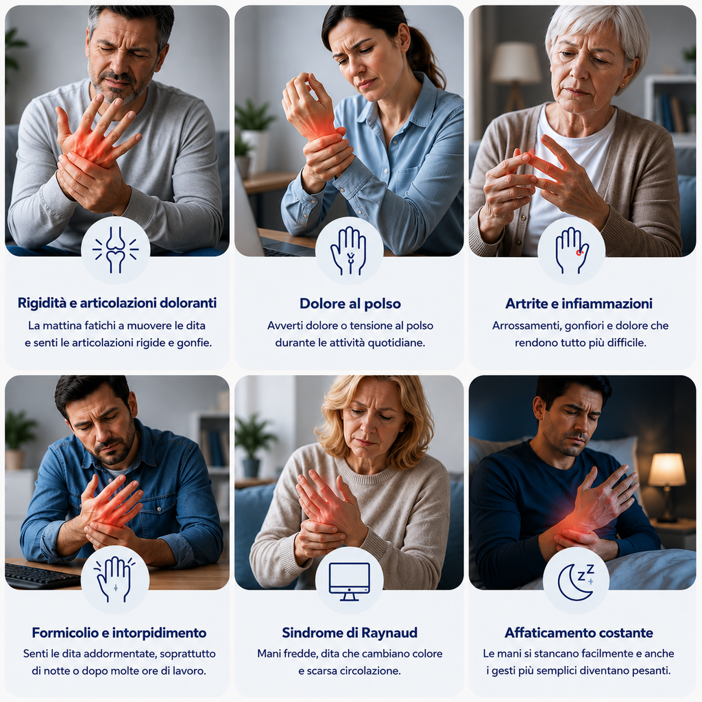 HandCare™ Massaggiatore per Mani con Compressione ad Aria