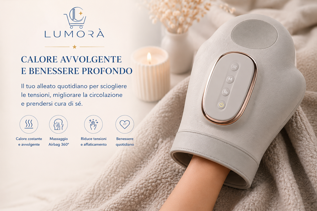 HandCare™ Massaggiatore per Mani con Compressione ad Aria